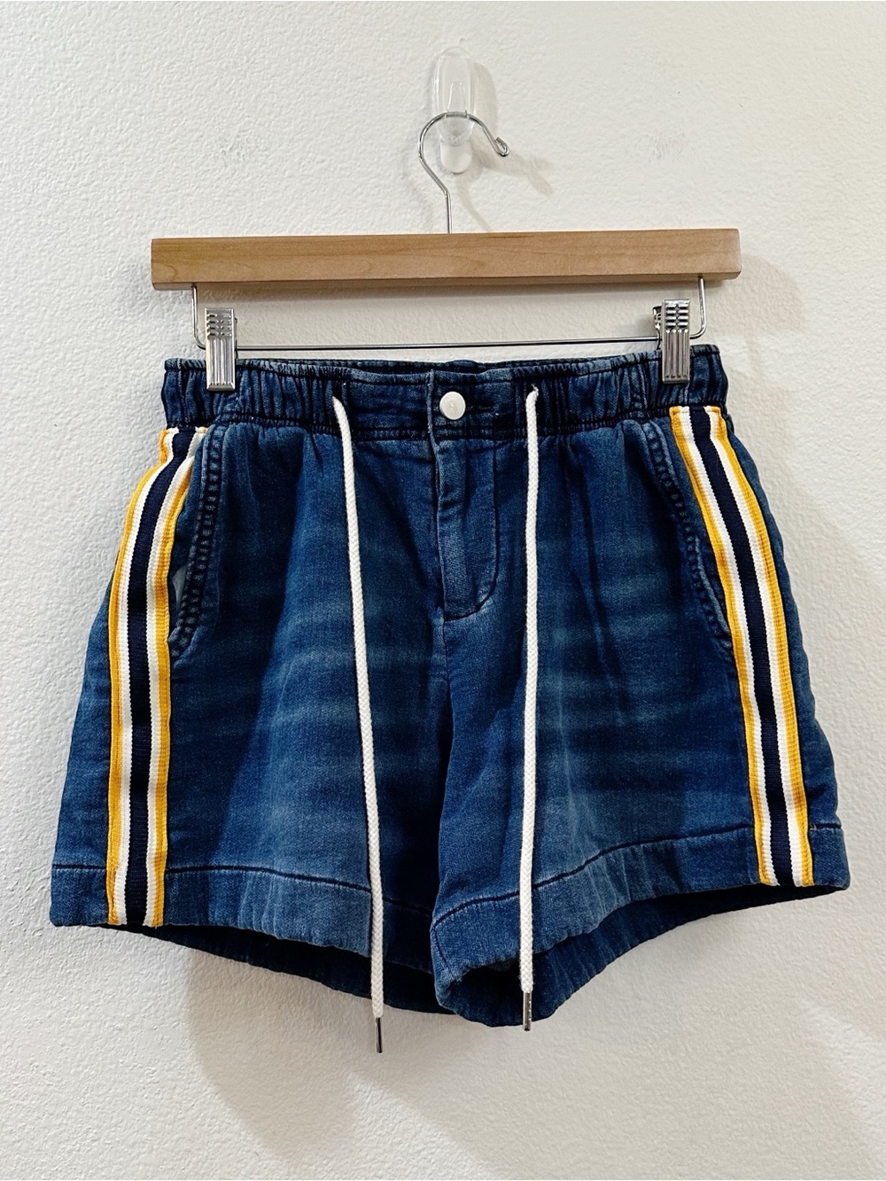 Anthropologie Pilcro Cotton Blend Pull-On Shorts Size XXSP - Picture 4 of 9